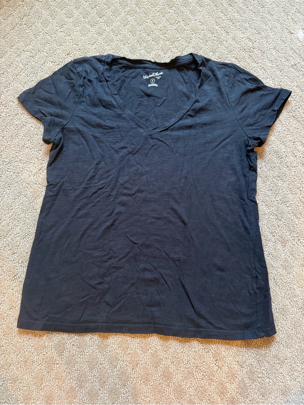 Classic V-Neck Women's Tee - Black
